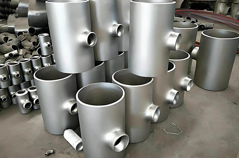 Reducing aluminum tee