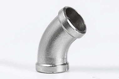 4 inch 45 degree aluminum elbow