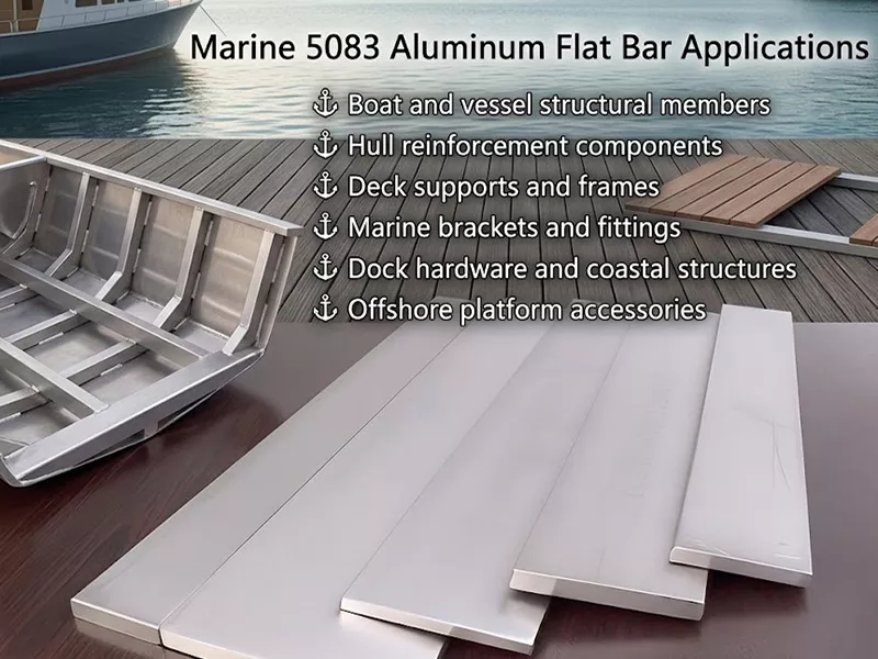 Marine 5083 Aluminum Flat Bar Applications