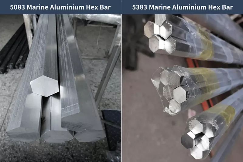 5083 5383 Marine Grade Aluminium Hex Bar