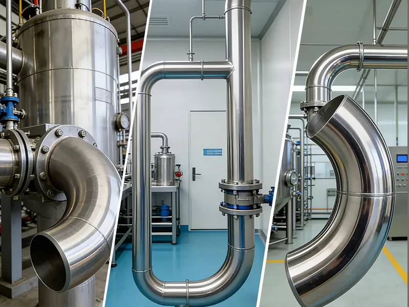 Copper nickel elbows used in marine piping systems, offshore platforms, and seawater pipelines