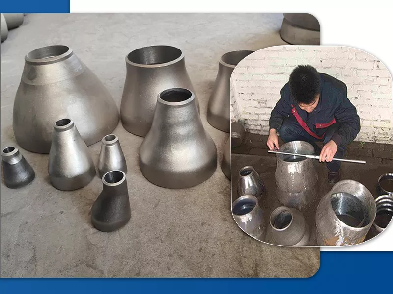 Copper Nickel Reducer Quality Inspection and PMI Testing