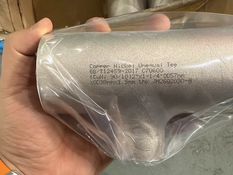 Copper Nickel Reducing Tee